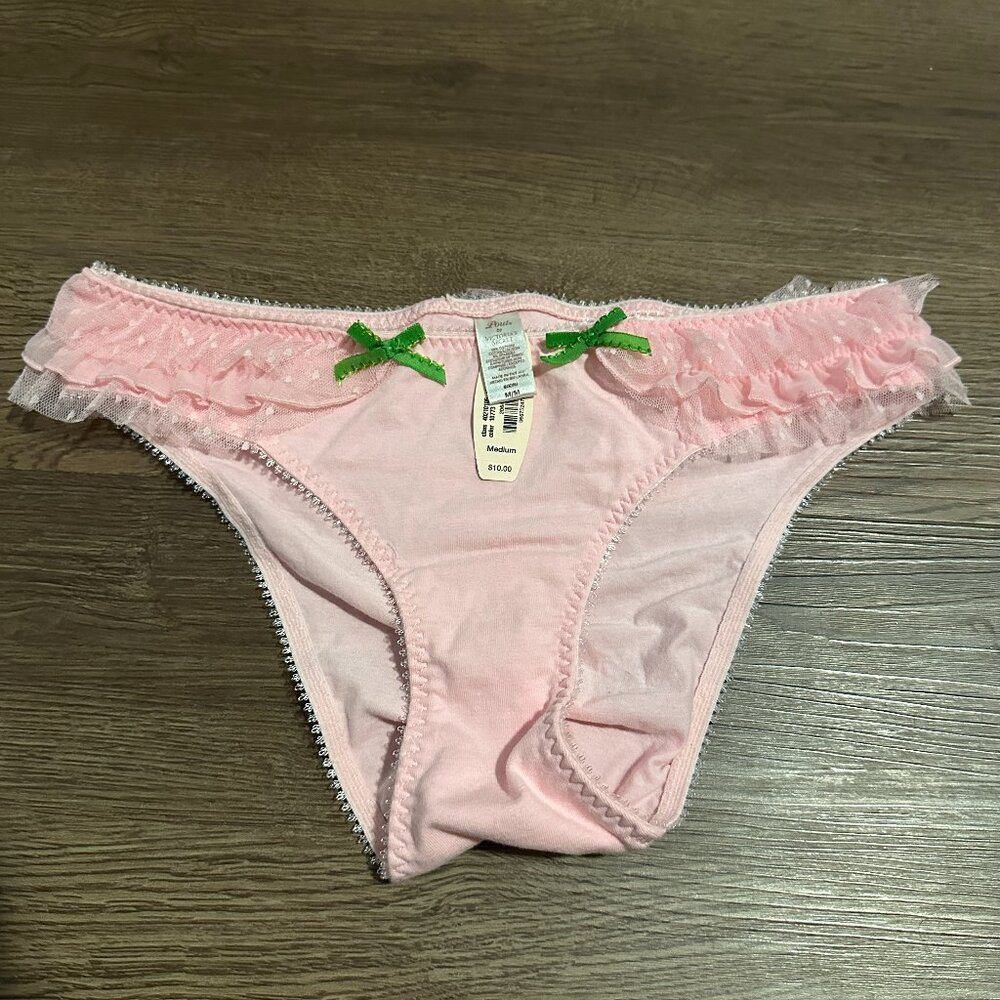 Vintage Scrunched Cheeky Brief Panties